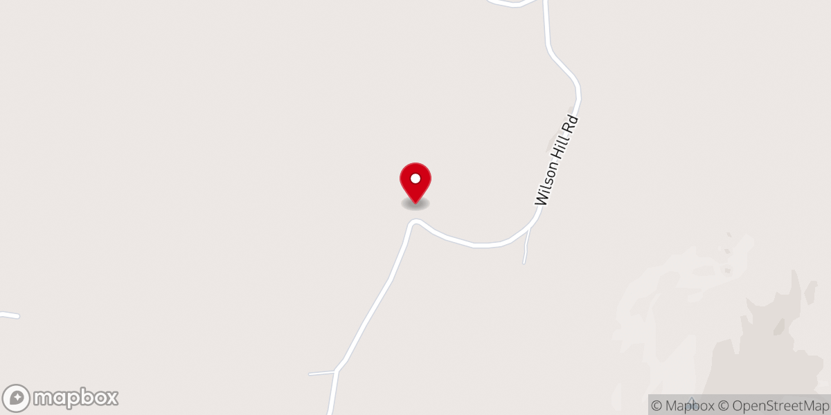 Map showing location of Wilson Hill The Baptist Church of Christ