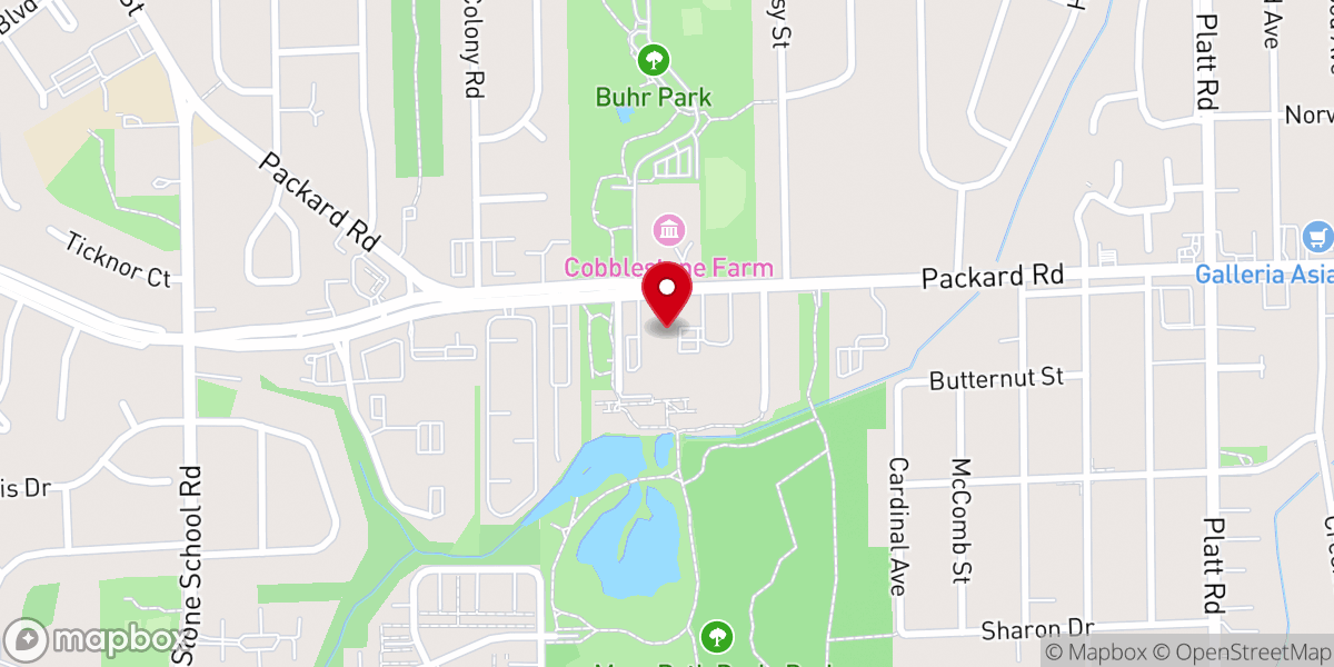Map showing location of Seventh Day Adventist Church