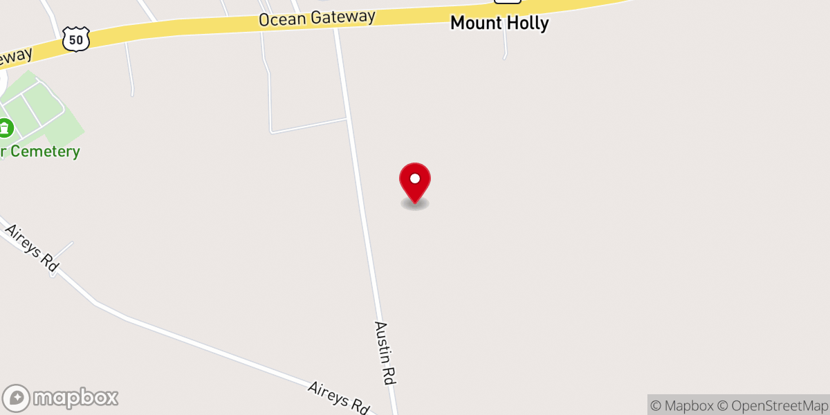 Map showing location of Countryside Christian Church