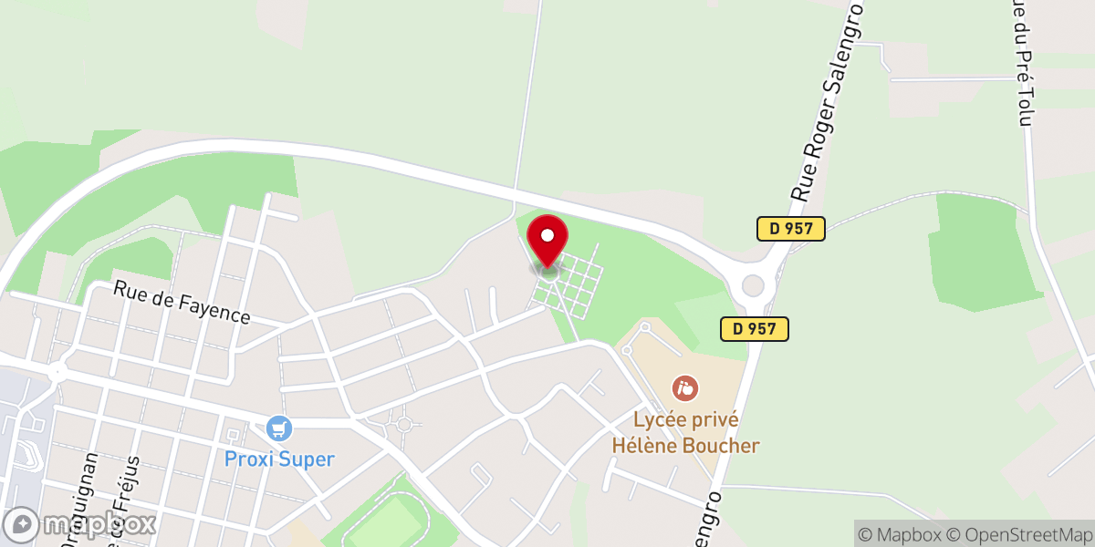 Map showing location of Prieuré Beaurepaire de Somain