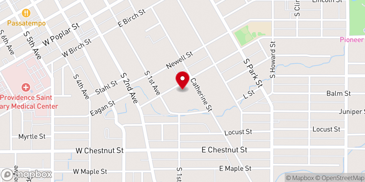 Map showing location of The Temple