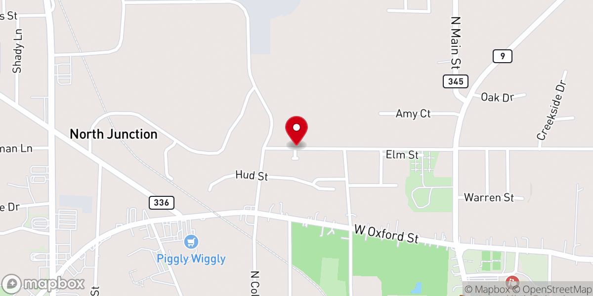 Map showing location of Good Shepherd Church of God