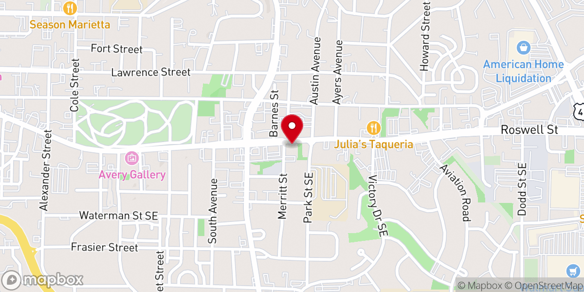 Map showing location of Saint Stephen Methodist Church