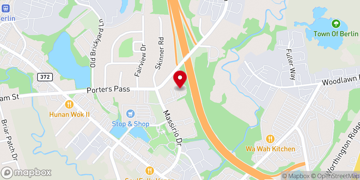 Map showing location of Letter Concepts Inc