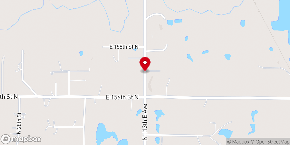 Map showing location of Shekinah Ministries