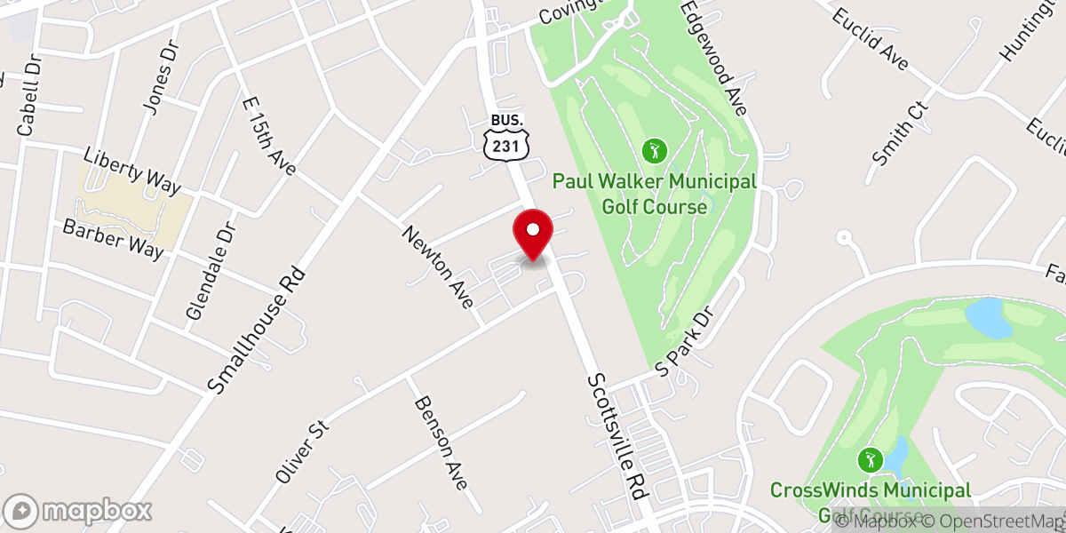 Map showing location of NewLife Church