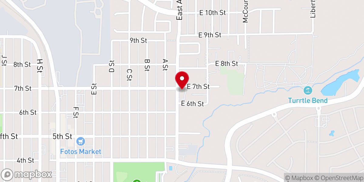 Map showing location of GraceLife Church