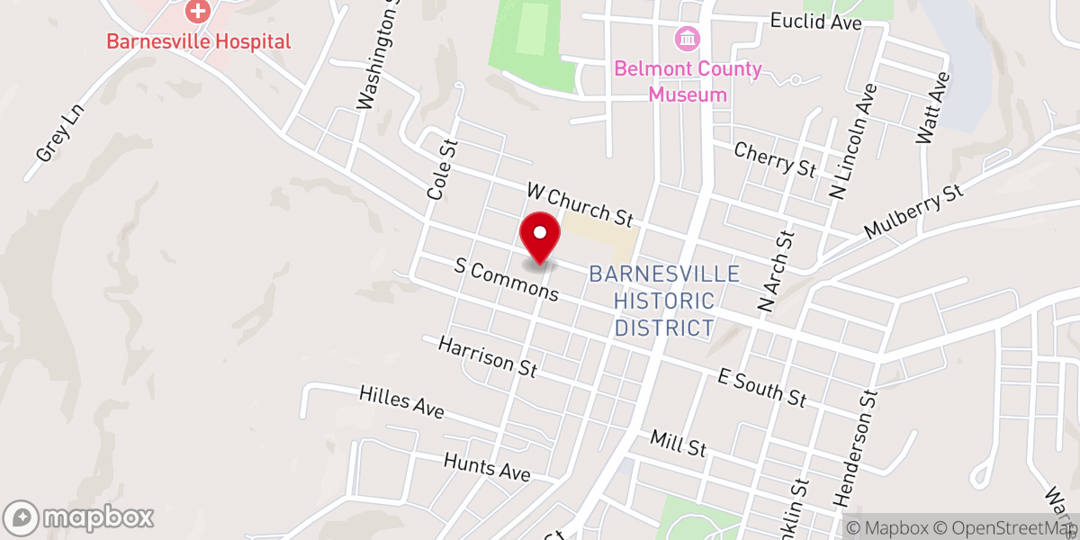 Map showing location of Assumption of the Blessed Virgin Mary Catholic Church