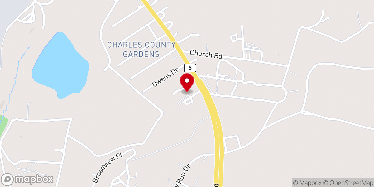 Map showing location of Lifestream Church of the Nazarene