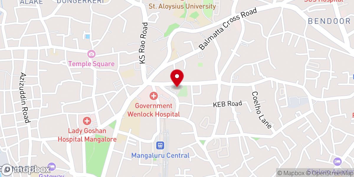 Map showing location of Milagres Church