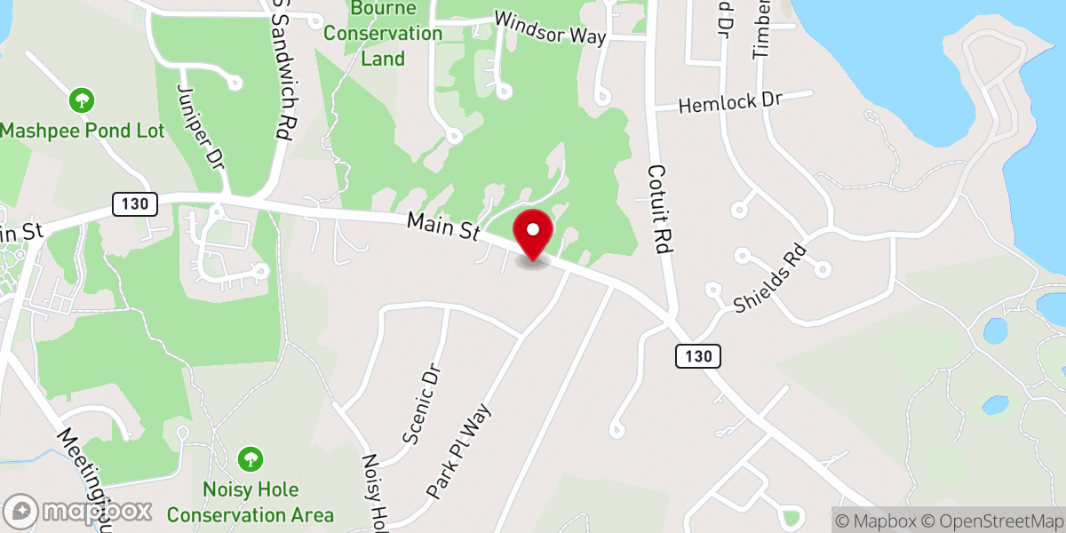 Map showing location of First Pentecostal Church Inc.