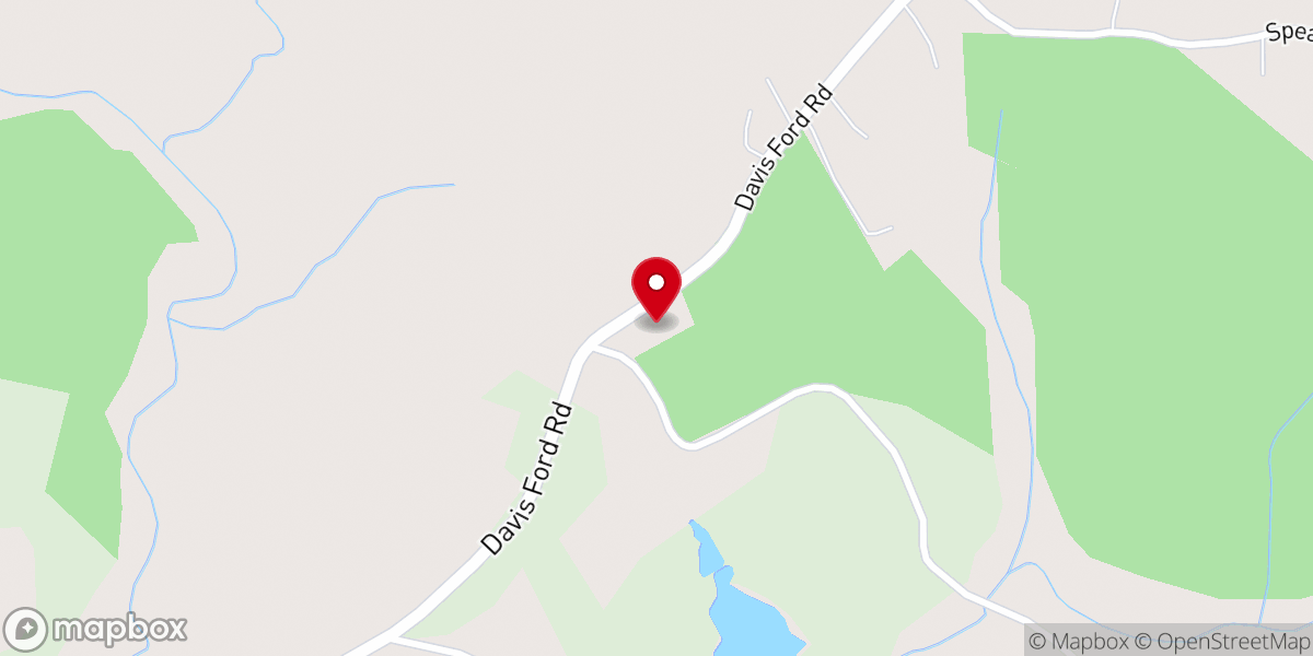 Map showing location of Gaithers Chapel United Methodist