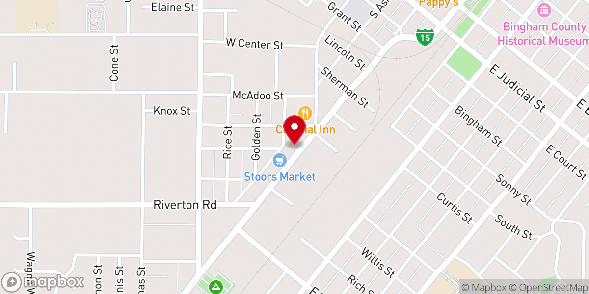Map showing location of Paisley Cakes