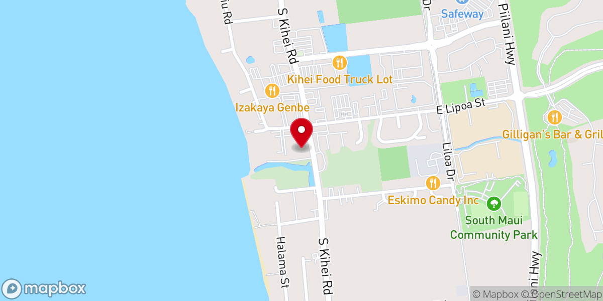 Map showing location of Saint Theresa Church