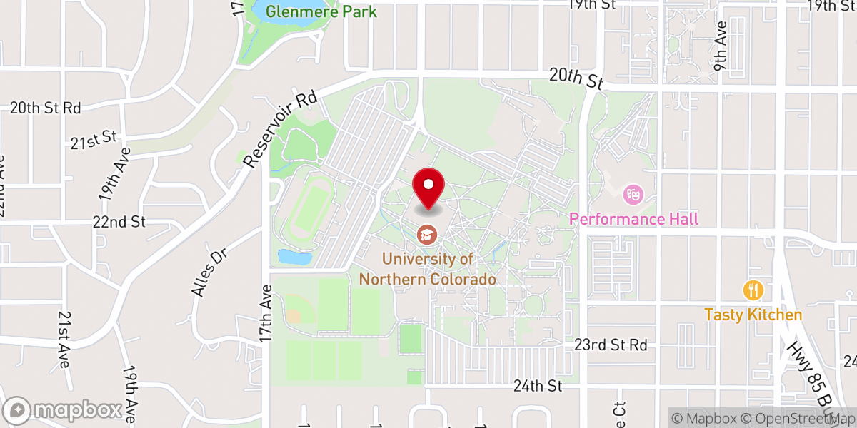Map showing location of Offspring Church