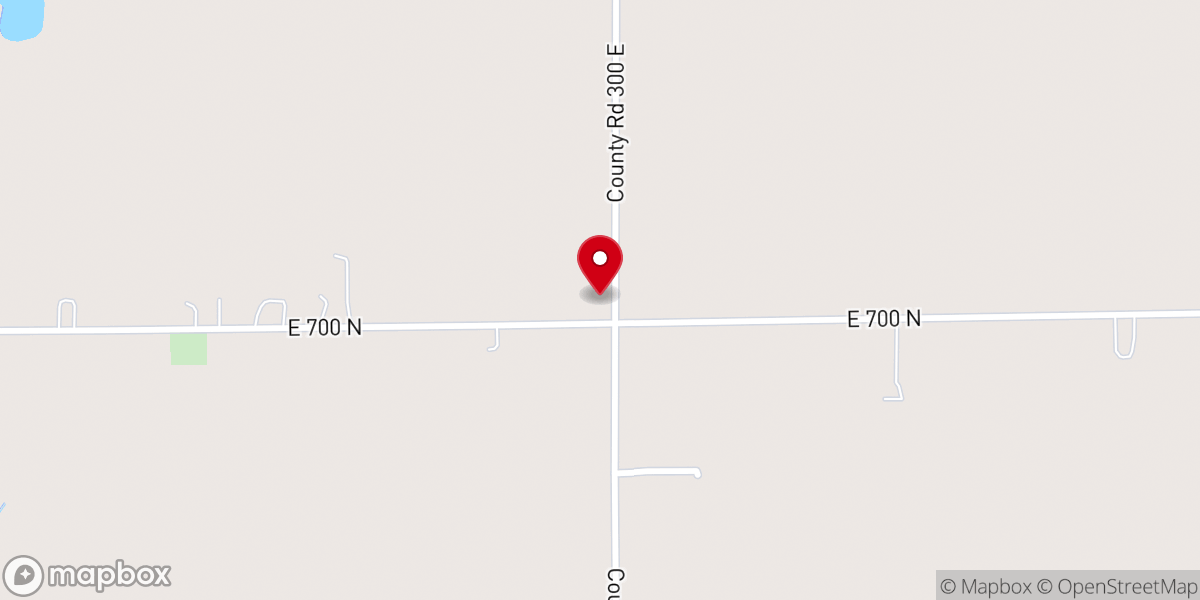 Map showing location of Union Chapel United Methodist