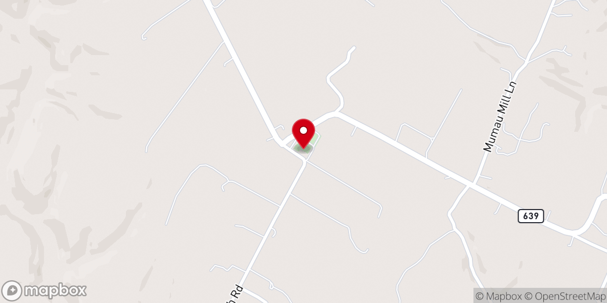 Map showing location of Refuge Church