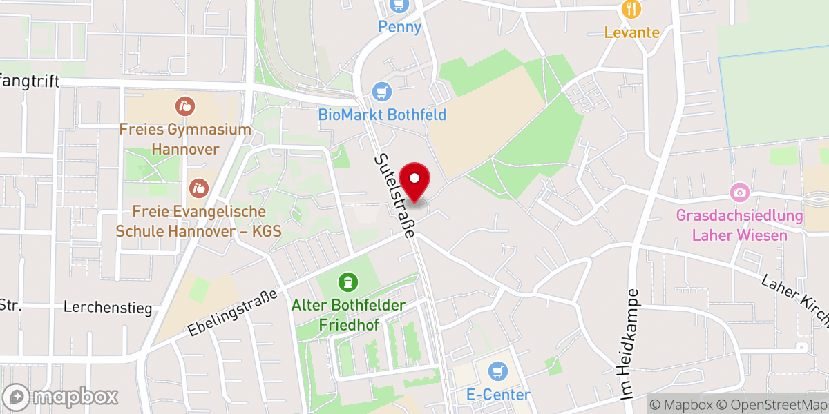 Map showing location of St.-Nicolai-Kirche