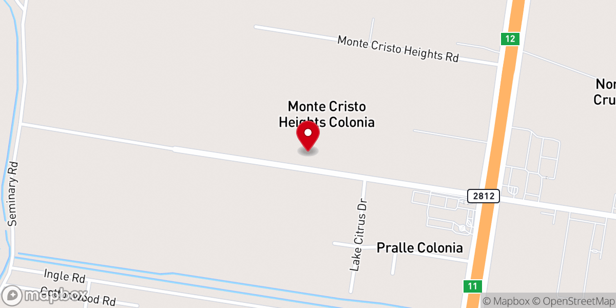 Map showing location of Church Ministerio Alas De Salvación.