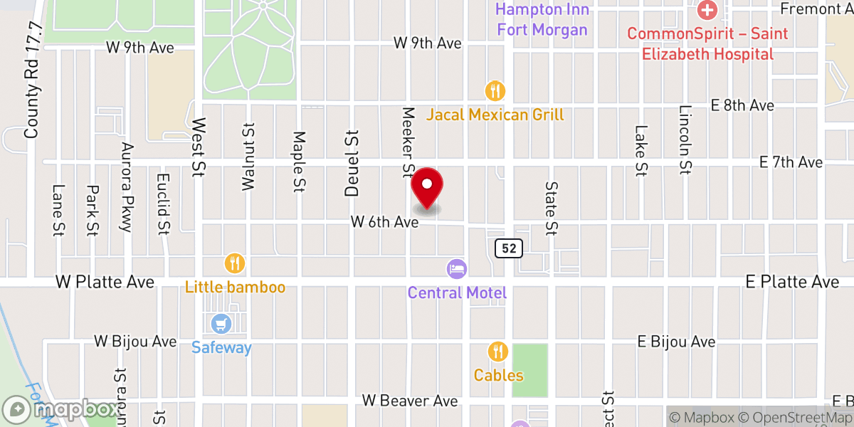 Map showing location of Lighthouse SDA Christian School