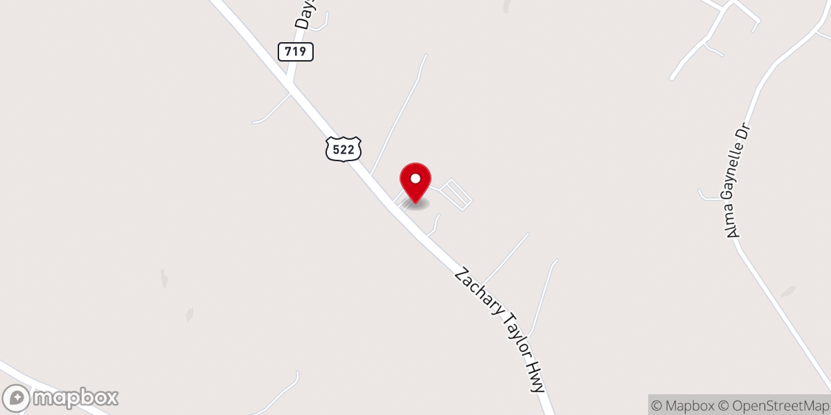 Map showing location of Temple of Deliverance HCG
