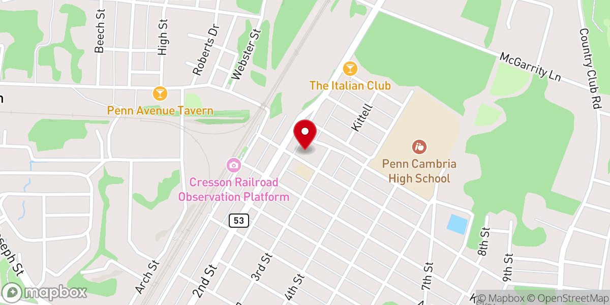 Map showing location of St Francis Xavier