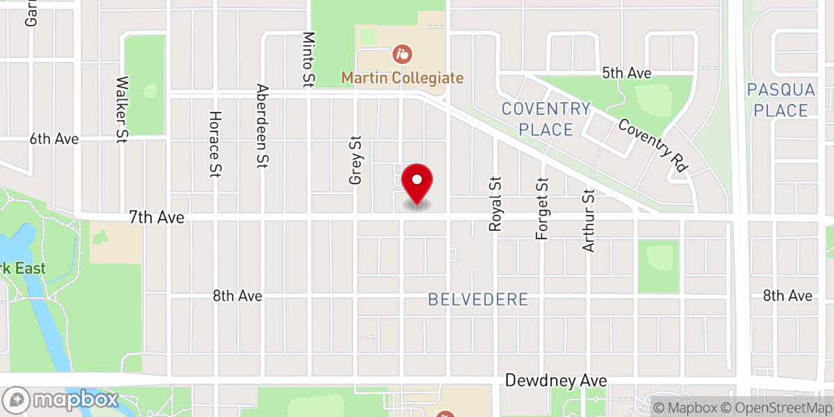 Map showing location of St. Cecilia Roman Catholic Church
