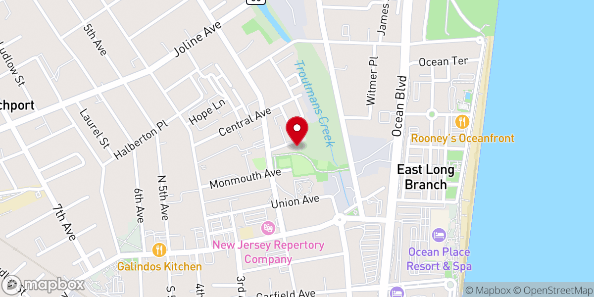 Map showing location of McLaughlin Pentecostal Faith Church