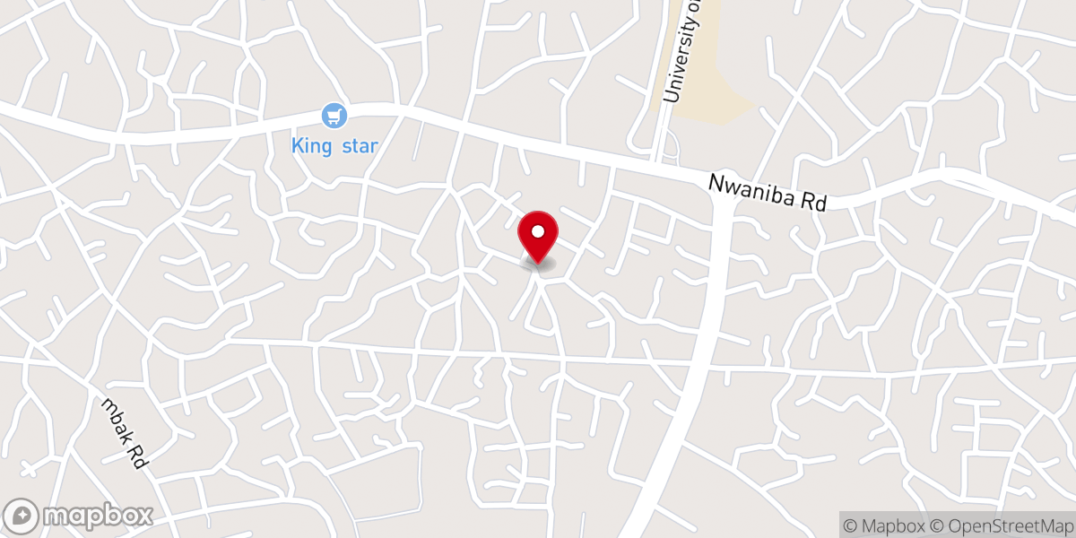 Map showing location of RCCG Open Heaven Parish, Uyo