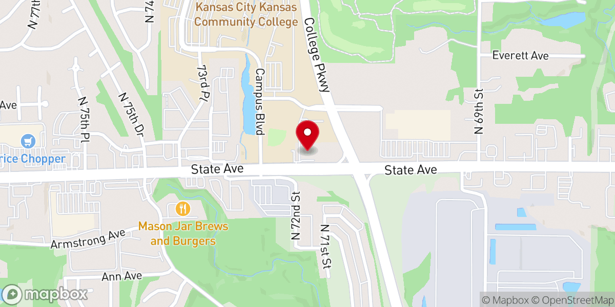 Map showing location of Living Word Church