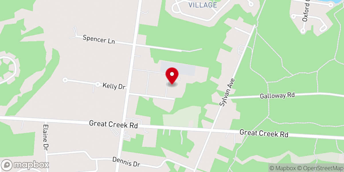 Map showing location of Assumption Regional Catholic School