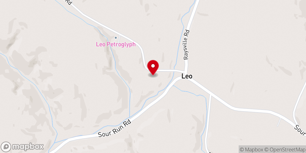 Map showing location of Trinity Methodist Episcopal Church