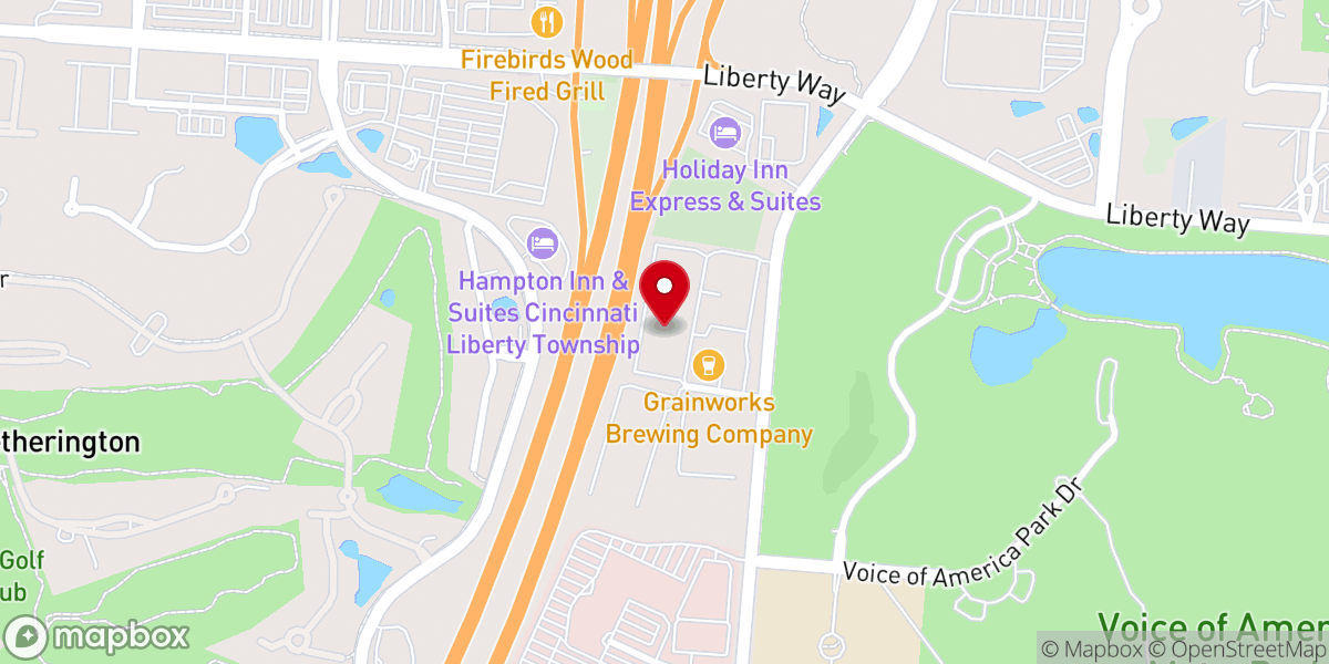 Map showing location of Four Corners Church