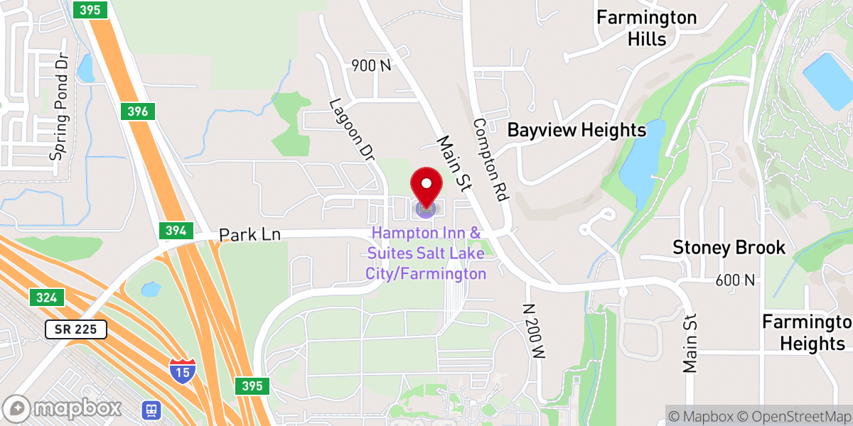 Map showing location of Abundance Center of Farmington