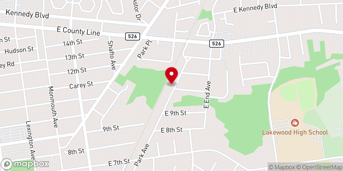 Map showing location of Noam Hatorah Inc