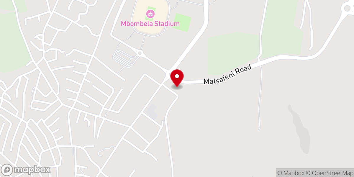 Map showing location of El-Shaddai Tabernacle International Nelspruit