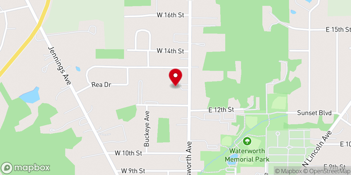 Map showing location of Salvation Army