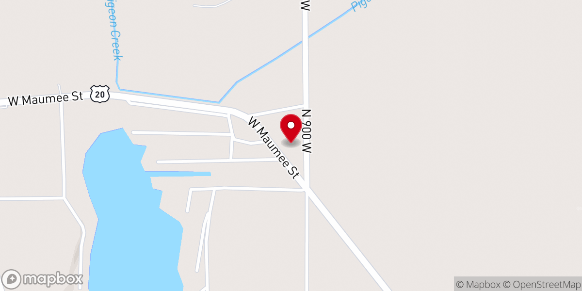 Map showing location of Restoration Ministries