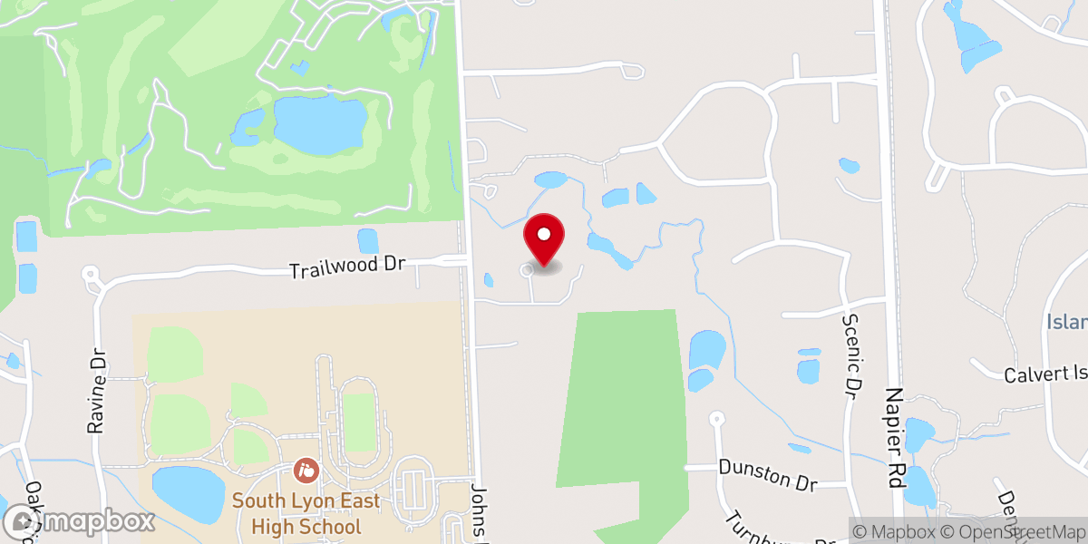 Map showing location of Miles Christi Family Center