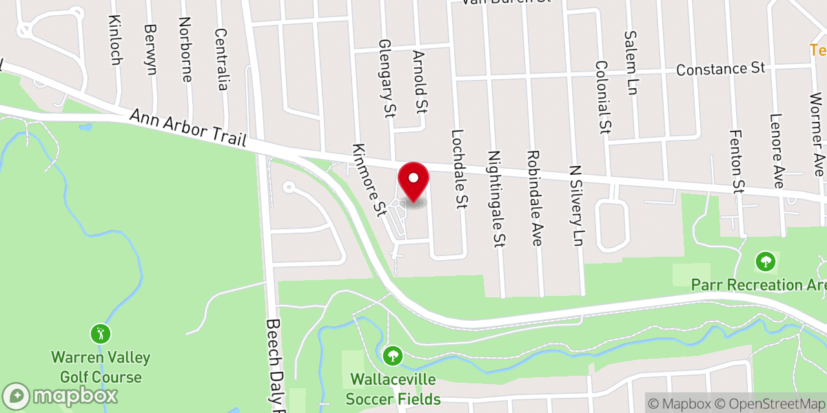 Map showing location of St Sabina Parish Council