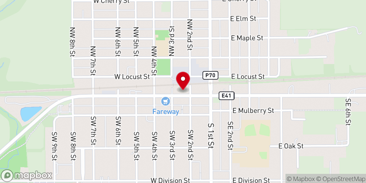 Map showing location of Grace Global Methodist Church