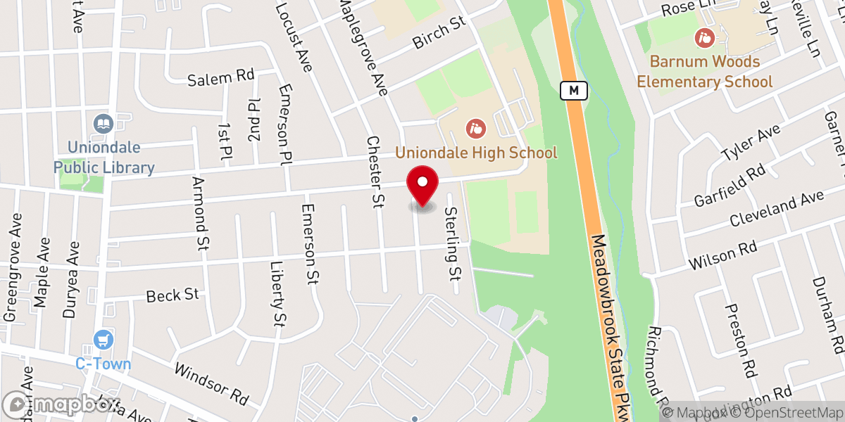 Map showing location of House of Manna Inc