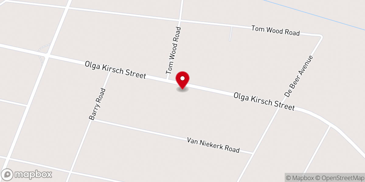 Map showing location of Bet-el Free Reformed Community Church
