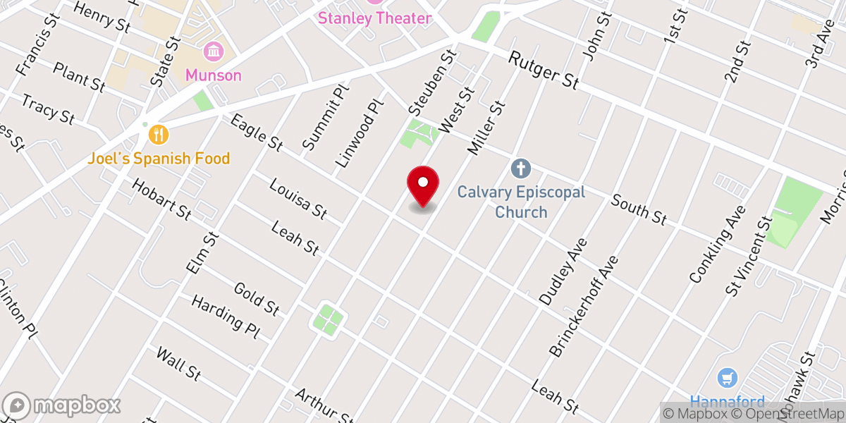 Map showing location of Believers Miracle Deliverance Ministries