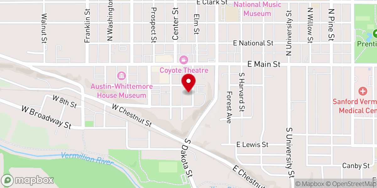 Map showing location of Claim Exchange
