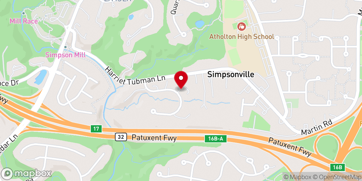 Map showing location of Living Hope Presbyterian