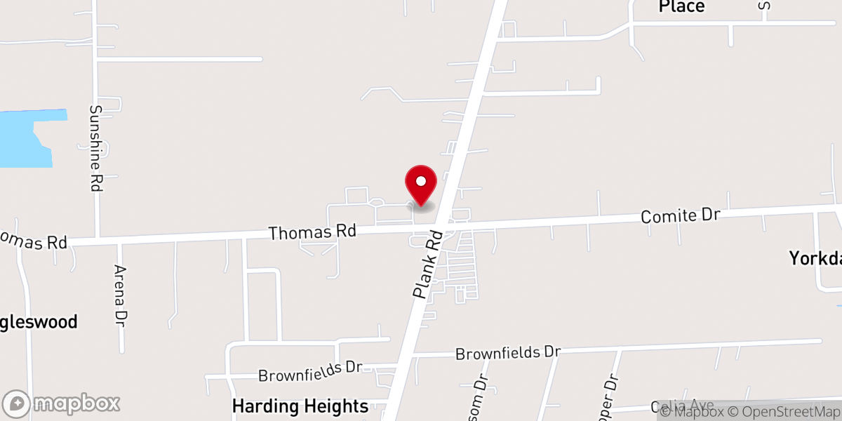 Map showing location of St Isidore Catholic Church