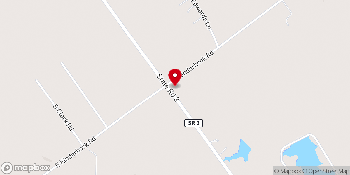 Map showing location of Freedom Gospel Church