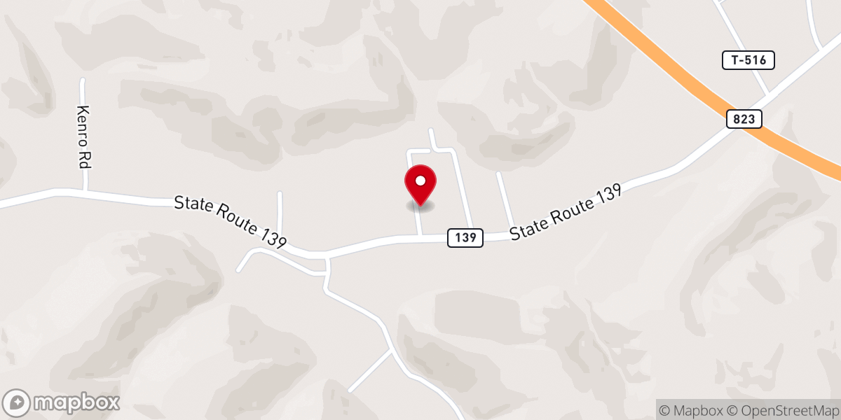 Map showing location of Rivers of Joy Baptist Church