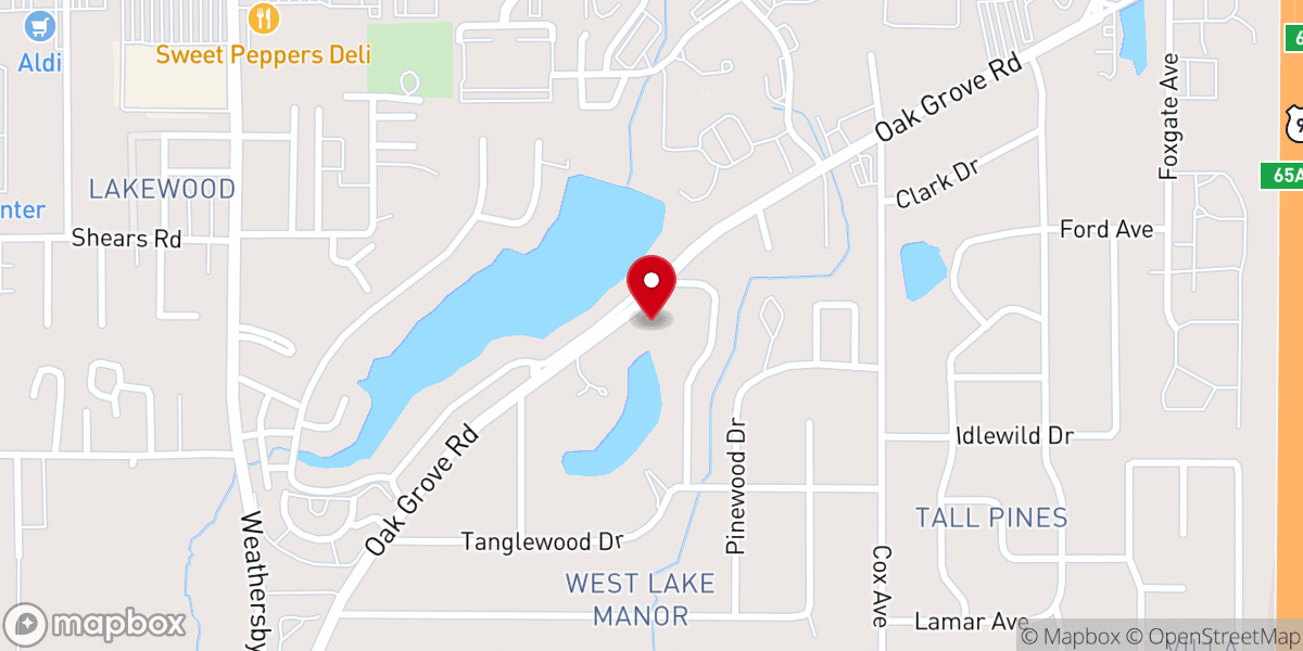 Map showing location of Court Street In The Grove